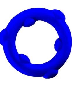 Spinner Silicone Ring Blue