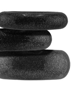 Cockpack 3 Pc Ring Set Black